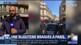 Ce que l'on sait du braquage d'une bijouterie près des Champs-Elysées ce matin