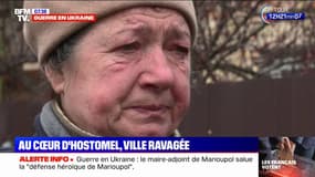 Ukraine: les habitants d'Hostomel, traumatisés par les attaques russes, témoignent