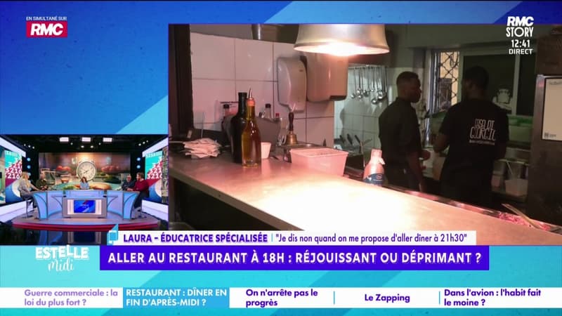 Aller au restaurant à 18h : "J'ai refusé un repas avec des amis parce qu'il était à 21h30", raconte Laura