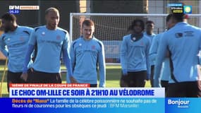 Coupe de France: un choc OM-Lille en 16e de finale
