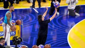 Jaren Barajas, 18 ans, a remporté 100.000 dollars dans la nuit de dimanche à lundi lors du All-Star Game de la NBA - le 16/02/2025