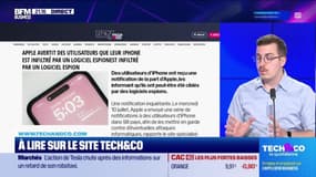 À lire sur le site Tech&Co : Apple avertit des utilisateurs que leur iPhone est infiltré par un logiciel espion, par Sylvain Trinel - 11/07