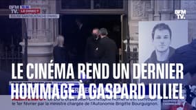 Le monde du cinéma s'est rassemblé pour un dernier hommage à Gaspard Ulliel à l'église Saint-Eustache à Paris