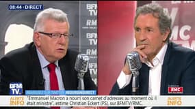 "Je juge sévèrement cette 1ere année présidentielle (...) Il y a une 'flat taxe' qui aujourd'hui fait en sorte que les revenus du capital sont moins imposés que ceux de quelqu'un qui gagne un peu plus que le SMIC"