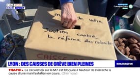 Lyon: des caisses de grève bien remplies