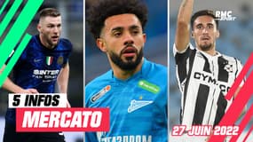 Skriniar, Claudinho, Mendez... Les 5 infos mercato du 27 juin à la mi-journée 