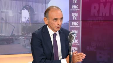 Eric Zemmour sur BFMTV. 