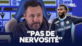 Auxerre 0-1 OM : "Pas de nervosité", De Zerbi satisfait de l'état d'esprit des Marseillais