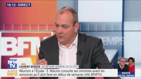 Laurent Berger: J'attends de l'allocution de Macron "un cap clair qui soit définit" dans le cadre de "la transition écologique"