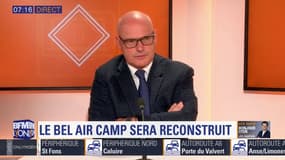 Incendie du Bel Air Camp: "depuis trois semaines, ni notre courtier ni notre assurance n'ont pris contact avec nous", selon Didier Caudard, président du Bel Air Camp