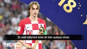 "Vidé", "pas facile de s'en remettre"... Modric n'a pas oublié la finale de la Coupe du monde