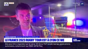 Le train France 2023 Rugby tour est à Lyon ce week-end