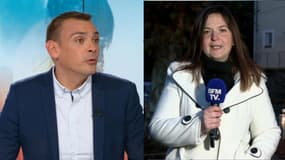 Benjamin Cauchy, porte-parole des gilets jaunes de Toulouse, et Laëtitia Dewalle, porte-parole des gilets jaunes du Val d'Oise. 