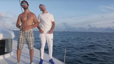 Les frères N.O.S. et Ademo, du groupe PNL, dans le clip "J'Suis QLF"