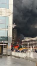 Incendie gare de Lyon ce vendredi - Témoins BFMTV