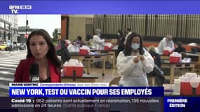 À partir du 13 septembre, les employés de la ville de New York devront être vaccinés ou avoir un test négatif chaque semaine