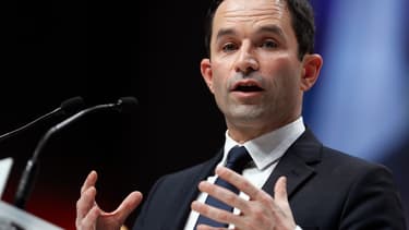 Benoît Hamon, candidat socialiste à la présidentielle.