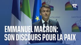 Emmanuel Macron: son discours pour la paix en intégralité