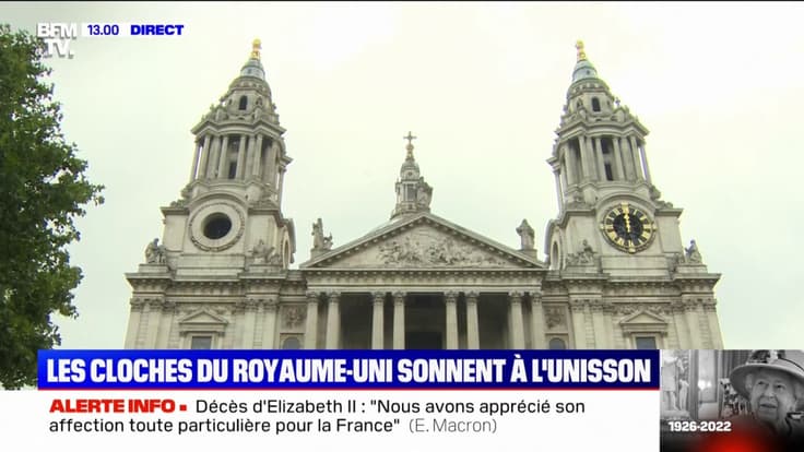 À travers la Grande-Bretagne, les cloches sonnent en hommage à Elizabeth II