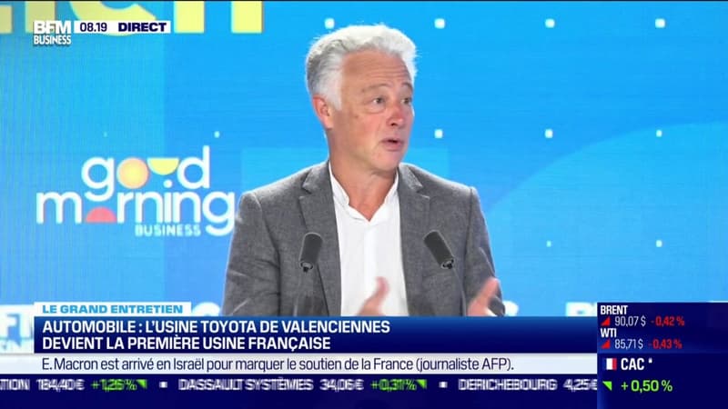 Automobile: l'usine Toyota de Valenciennes devient la première usine française