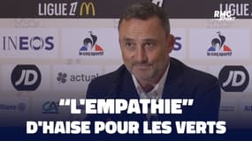 Nice 8-0 Saint-Étienne : Haise a "de l'empathie" pour les Verts après leur déroute