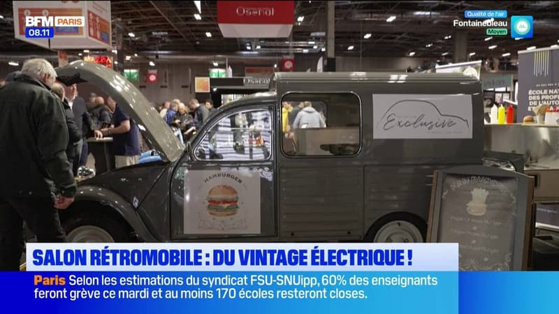 Paris: le salon Rétromobile fait son retour