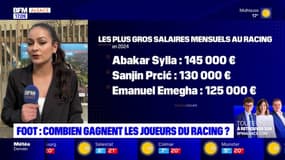 Ligue 1: le salaire mensuel des joueurs du Racing club de Strasbourg révélé