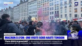 Emmanuel Macron à Lyon: les syndicats appellent à manifester