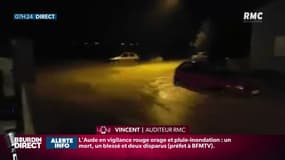 Vincent, auditeur RMC de Carcassone: "En une heure, j'ai pris deux centimètres d'eau dans ma maison"