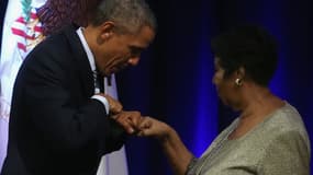 Aretha Franklin avait chanté pour l'investiture de Barack Obama en 2009.