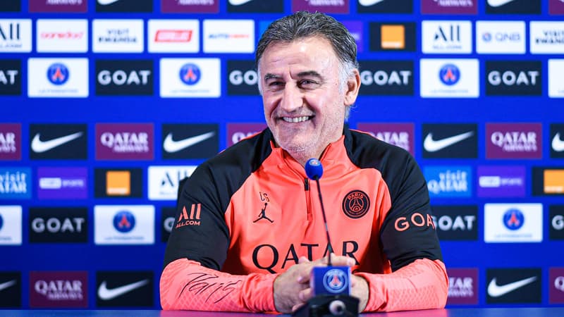 Christophe Galtier en conférence de presse