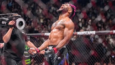 Morgan Charrière à l'UFC Paris 3 en septembre 2024