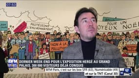 Dernier week-end pour l'exposition Hergé au Grand Palais