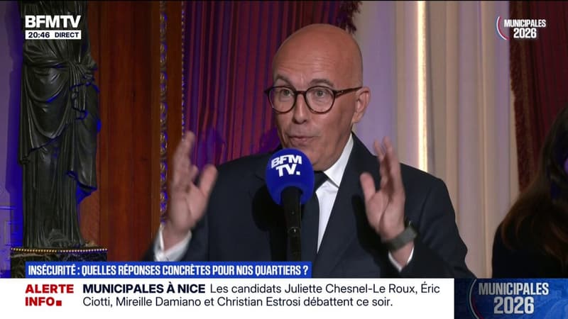 Municipales 2026: "Bruno Retailleau n'est pas mon ami aujourd'hui", déclare Éric Ciotti, candidat UDR à la mairie de Nice