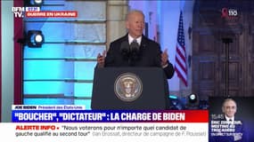 En visite en Pologne, Joe Biden s'en est pris verbalement à Vladimir Poutine