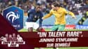Equipe de France : Juninho s’enflamme sur Dembélé, "un talent rare"