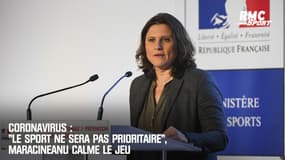 Coronavirus : "Le sport ne sera pas prioritaire", Maracineanu calme le jeu