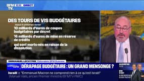 Dérapage budgétaire, un grand mensonge ? - 16/10