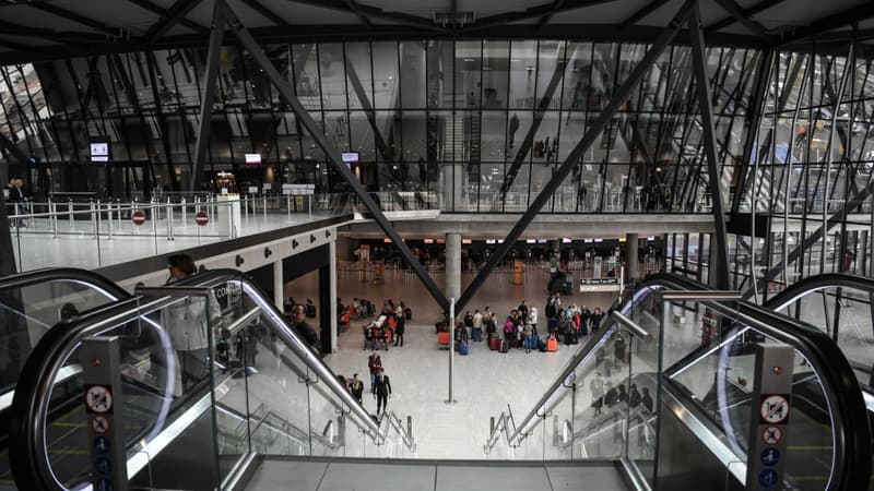 L'aéroport Saint-Exupéry de Lyon.