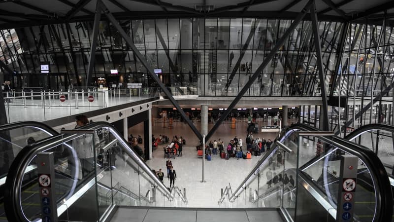 L'aéroport Saint-Exupéry de Lyon.