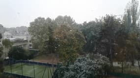 Première neige à Rosny-sous-Bois - Témoins BFMTV