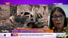 Charles : "La nuit s'est plutôt bien passée même si la commune est blanche de fumée"