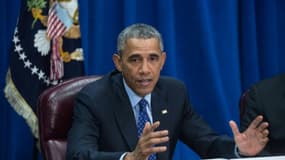 Le président des Etats-Unis Barack Obama au ministère de l'Agriculture à Washington, le 6 octobre 2015