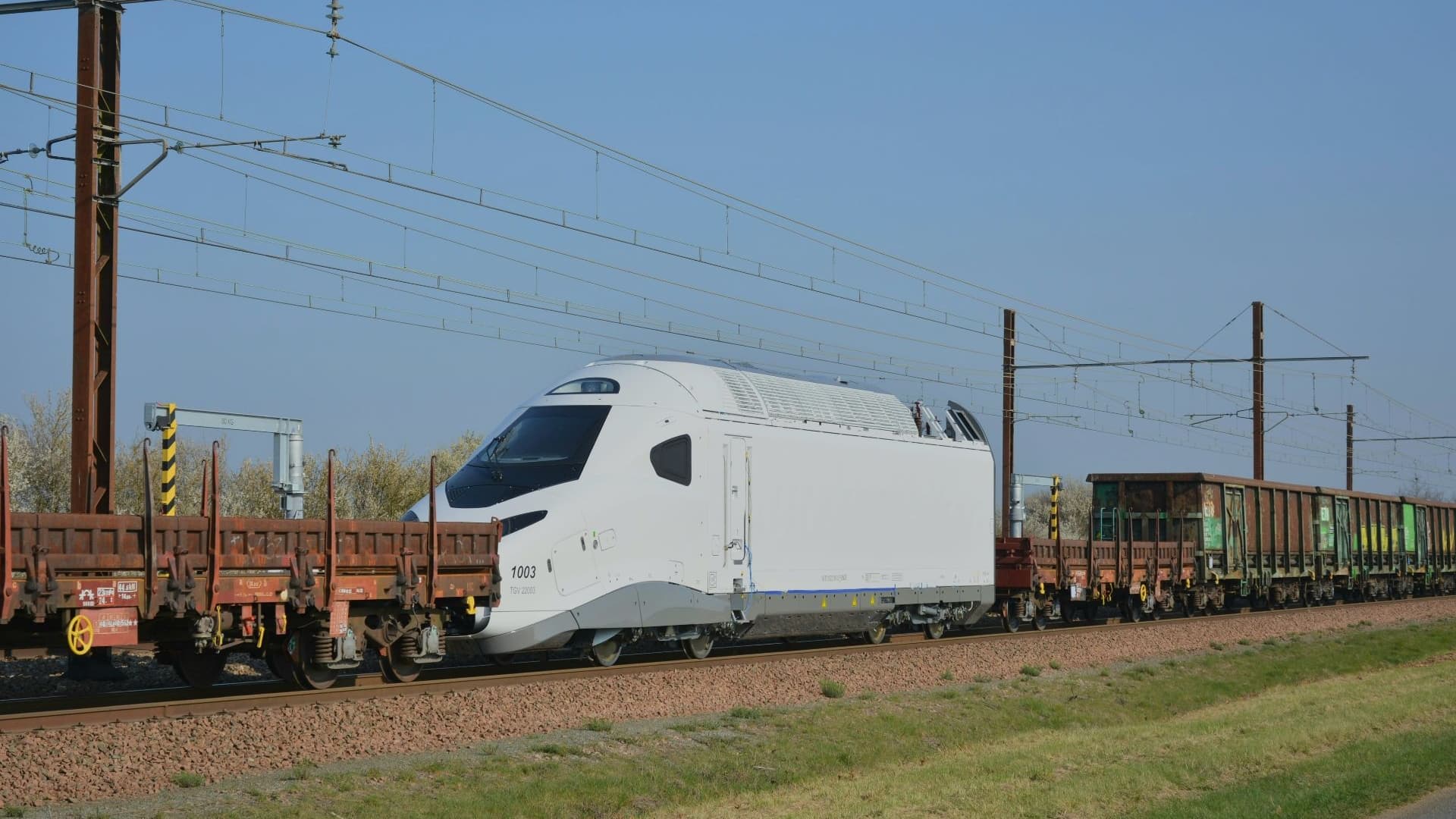 Le convoi du TGVM