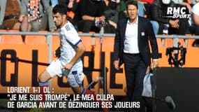OL : "Je me suis trompé", le mea culpa de Garcia avant de dézinguer ses joueurs