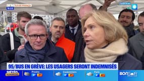 Grèves des bus dans le Val-d'Oise: les usagers seront indemnisés assure Valérie Pécresse