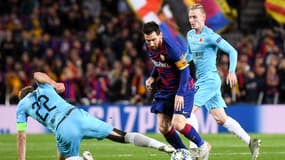 Lionel Messi lors de Barça-Prague, le 5 novembre 2019