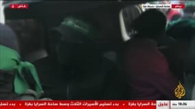 Les premières images des otages israéliennes diffusées par le Hamas ce dimanche 19 janvier.