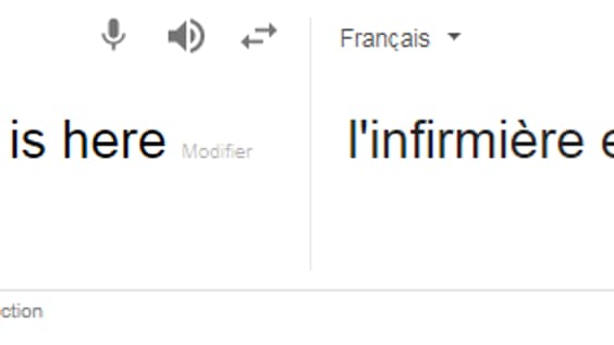 Google Translate et les infirmières. Google Translate et les infirmières.