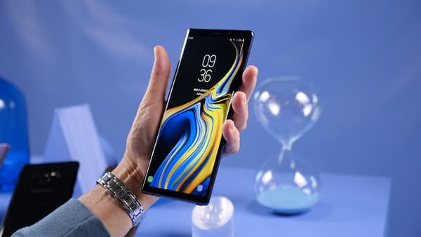 Le Galaxy Note 9 est plus large que son prédécesseur.